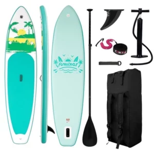 FunWater SUPFW30F Stand Up Paddle Board 335*82*15cm - Green